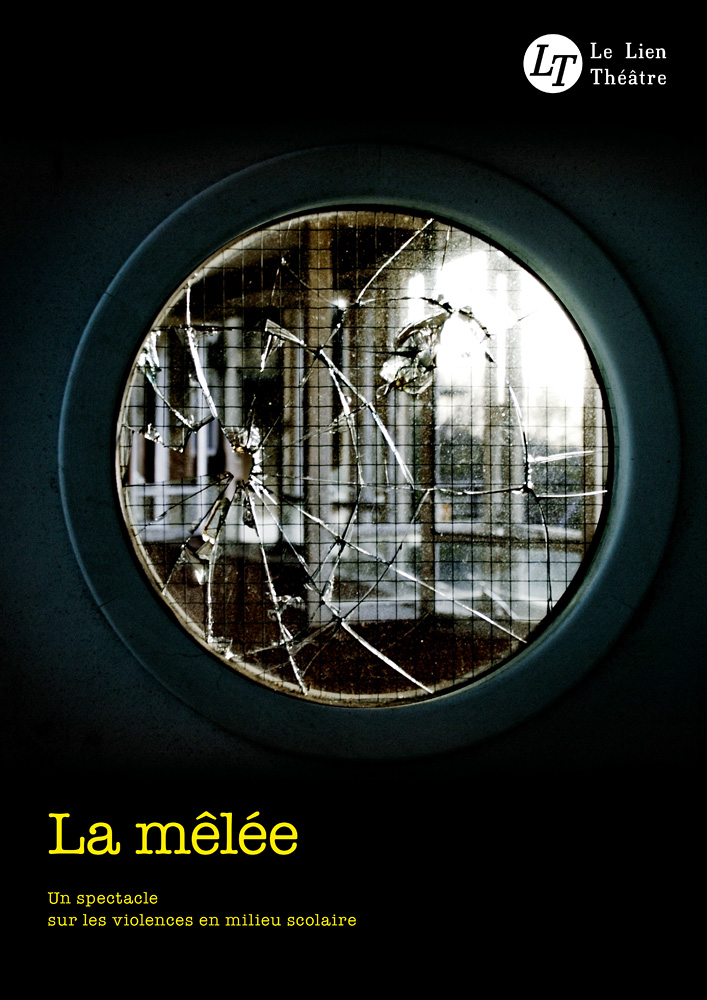 La Mêlée, spectacle du Lien Théâtre. © Ernesto Timor (photo et graphisme).