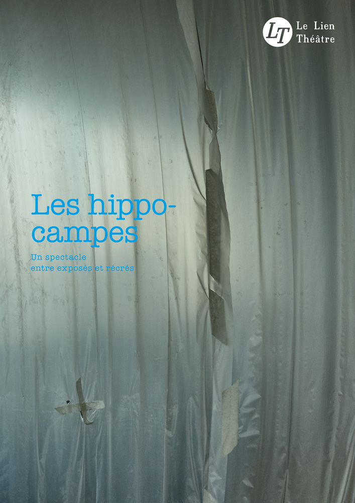 Les hippocampes, spectacle du Lien Théâtre. © Ernesto Timor (photo et graphisme).