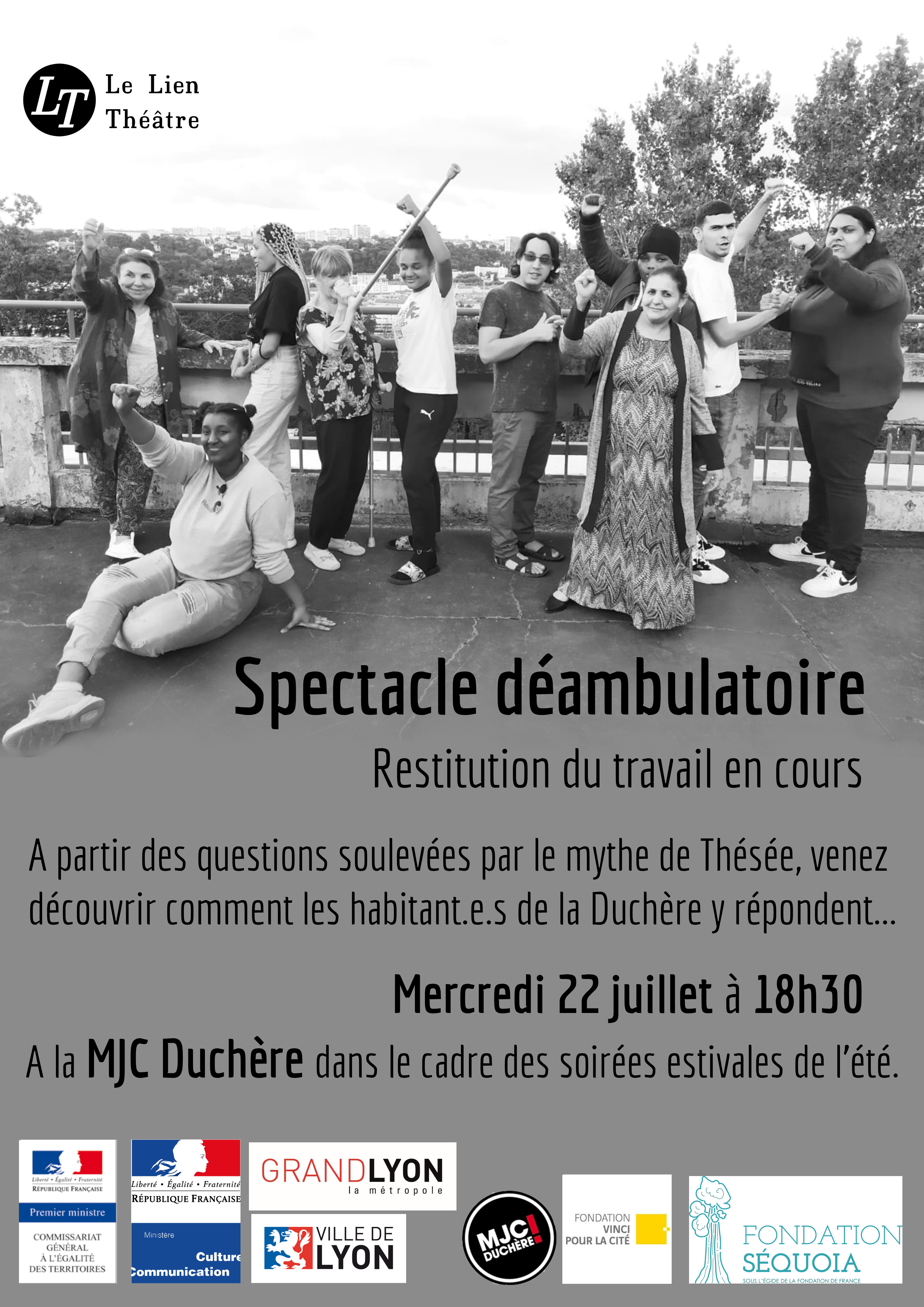 Spectacle déambulatoire de Dévore la jeunesse