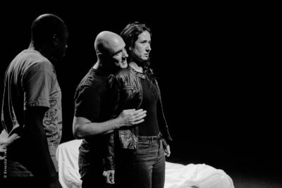 Survivante, Le Lien Théâtre, répétitions © Ernesto Timor