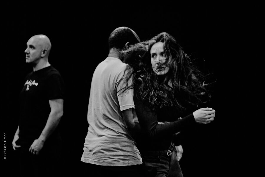 Survivante, Le Lien Théâtre, répétitions © Ernesto Timor